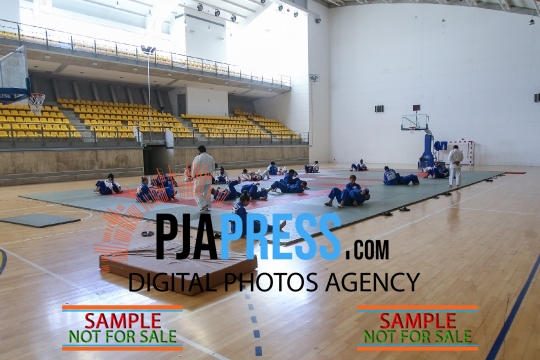 Cyprus Judo National team training Camp Glafkos Clerides stadium Agros 8 August 2020