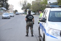Nicosia Police Checkpoints For Transmission License COVID19 29 Aprill 2020