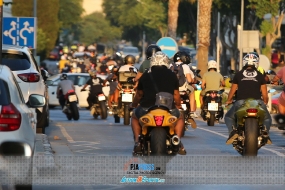 Motorcyclist peaceful protest march against police orders 21 August 2020 