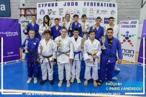 Παγκύπριο Πρωτάθλημα Τζούντο ηλικιών U-15 και το Πανεπιστημιακό Πρωτάθλημα 10 Απριλίου 2022
